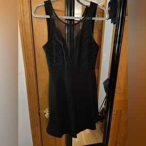 Lulus black dress - worn once